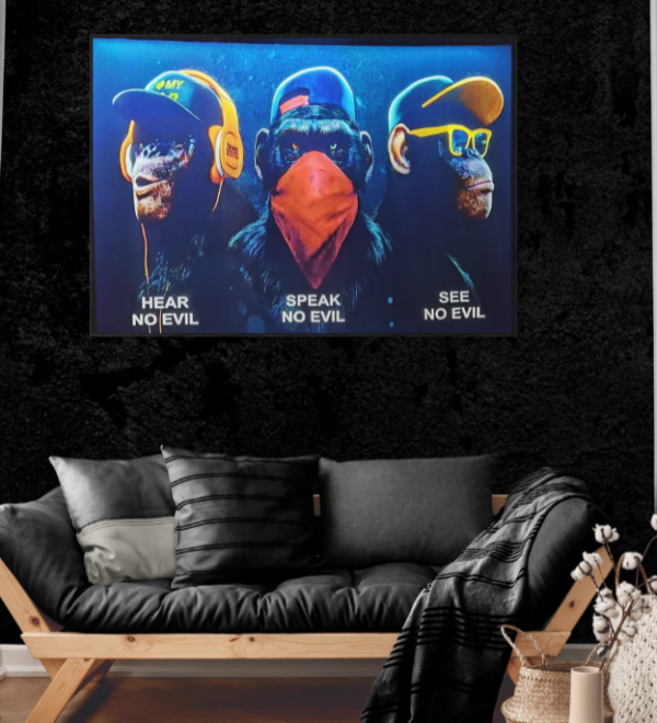 Backlight Canvas Wall Art