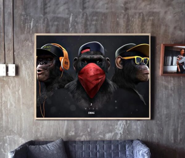 Canvas stretched on a wooden frame - Image 6