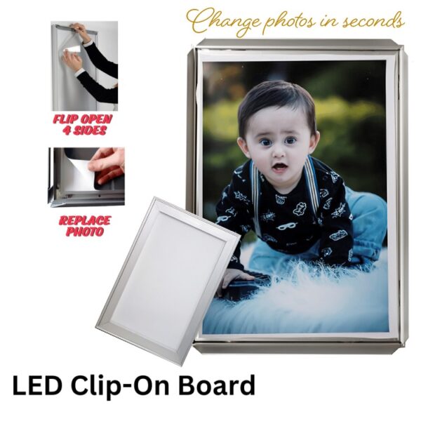 LED Clip-on Photo Frame